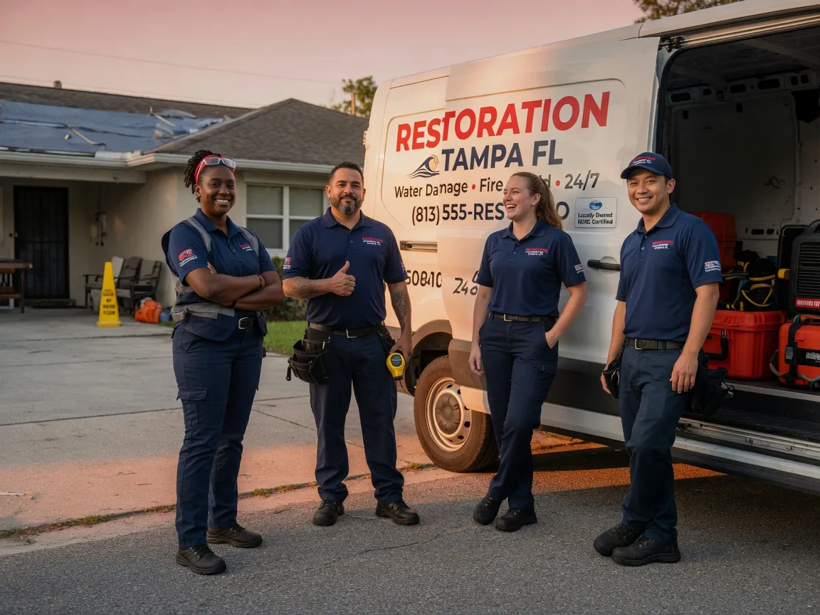 Water Damage Restoration company in Novice, TX